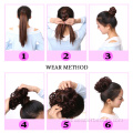 10 Colors Curly Hairpiece Synthetic Hair Padding Chignons